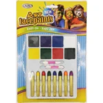 set de pintura facial art face paints