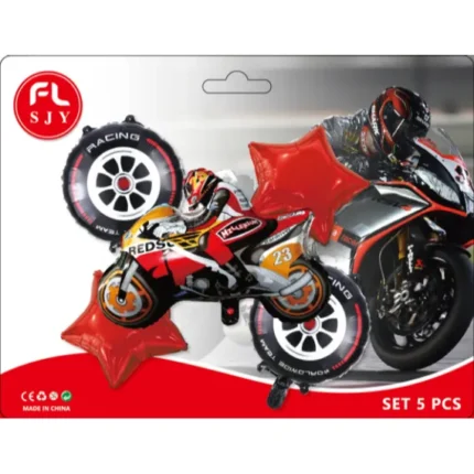 set globos de motocicleta