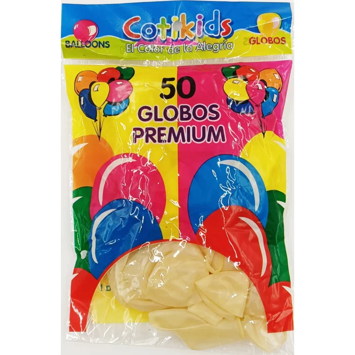 Pack de 50 globos premium transparentes - Imagen 1