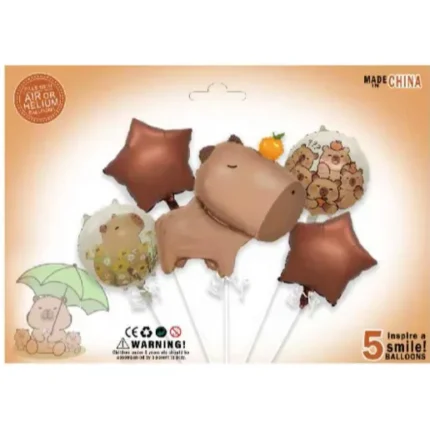 set globos de capibara 4