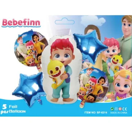 set globos de babyfinn