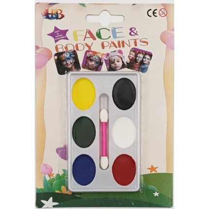 set maquillaje face and body paints