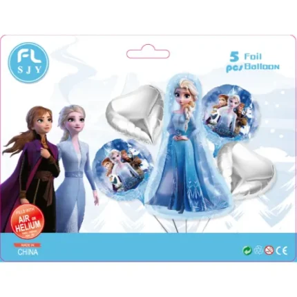 set globos de elsa