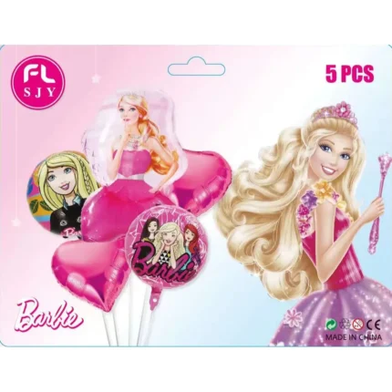 set globos de barbies