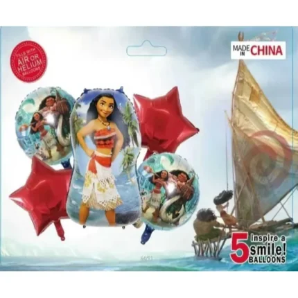 set globos de moana