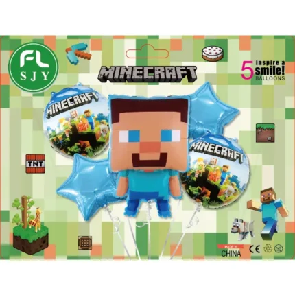 set globos steve minecraft
