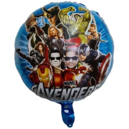 Pack de 50 Globos de Los Vengadores/ Avengers 18"