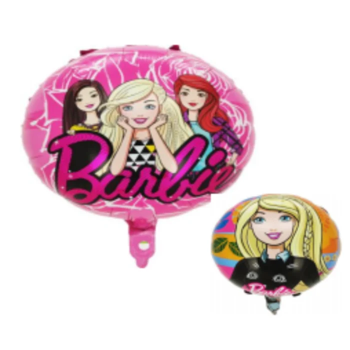 Pack de 50 Globos de Barbie Dibujo 18" - Imagen 1