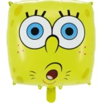 Pack de 50 Globos de Bob Esponja Forma Cuadrada 18" - Imagen 6