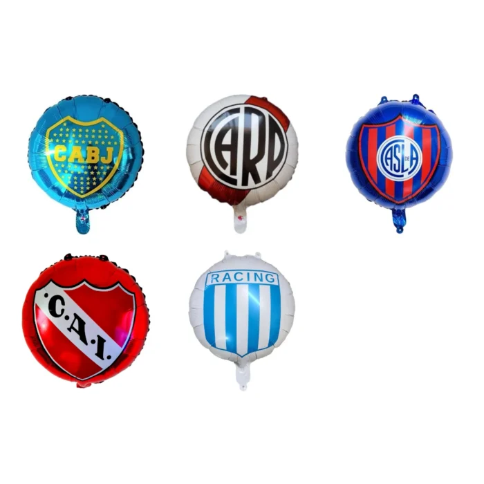 Pack de 50 Globos de Clubes 18" - Imagen 1