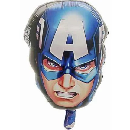 Pack de 50 Globos de la Cabeza de Capitán América