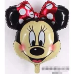 Pack de 50 Globos de Minnie Mouse Cabeza - Imagen 2