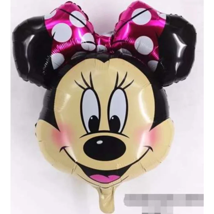 Pack de 50 Globos de Minnie Mouse Cabeza - Imagen 1