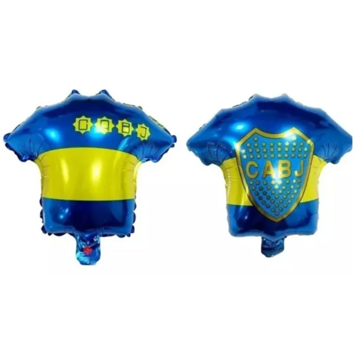 Pack de 50 Globos de Camiseta Boca Juniors - Imagen 1