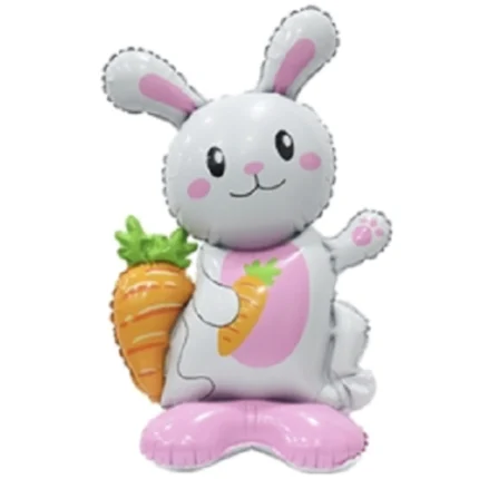 Pack de 50 Globos de Conejo con Zanahoria