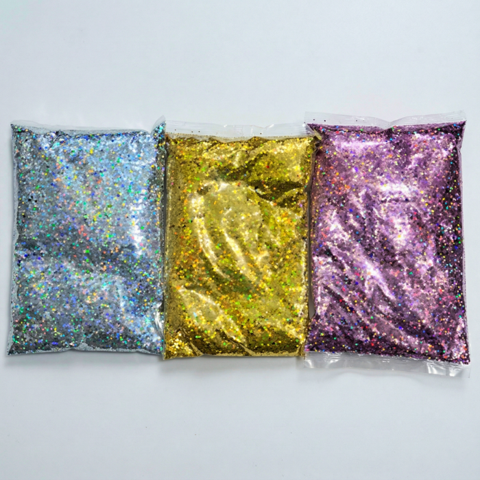 Confeti con Forma de Hexágono con Brillo 1 Kilo - Imagen 1