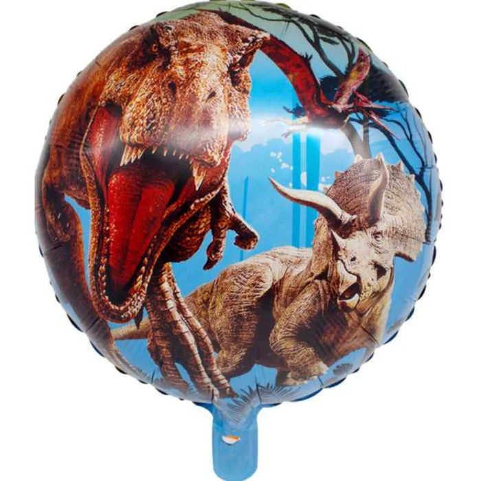 Pack de 50 Globos de Dinosaurios 18" - Imagen 2