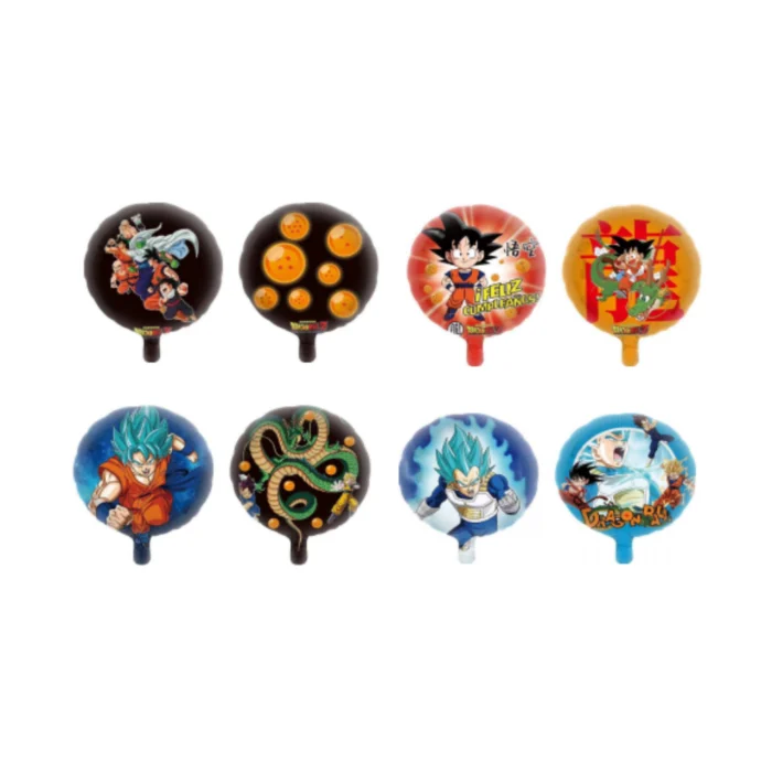 Pack de 50 Globos de Dragon Ball Z 10" - Imagen 1