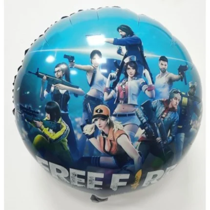 Pack de 50 Globos de Free Fire 18"