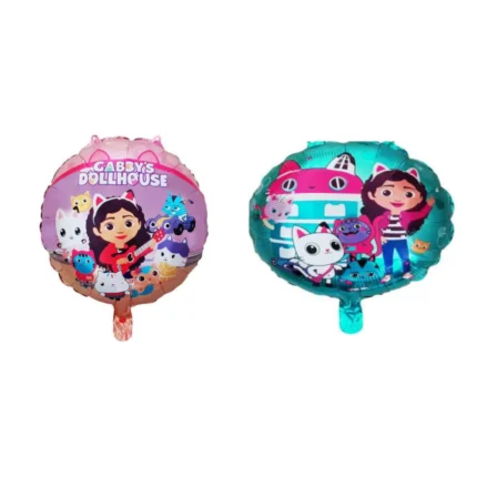 Pack de 50 Globos de Gabby's Dollhouse 18"