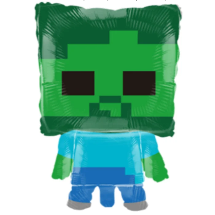 Pack de 50 unidades de Globos de Minecraft Mini - Imagen 3