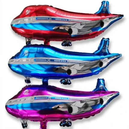 Pack de 50 Globos de Aviones Metalizados