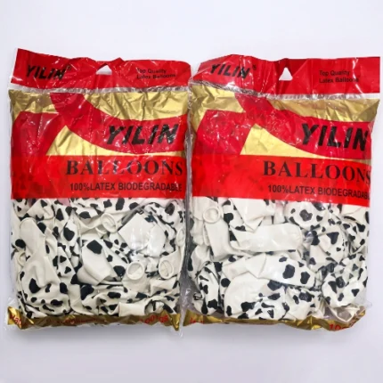 Pack de 100 Globos de Vaca para Fiestas