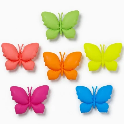 Pack de 25 Globos de Mariposas Colores Flúor 26"
