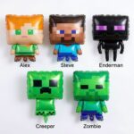 Pack de 50 unidades de Globos de Minecraft Mini