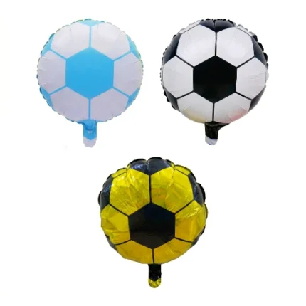 Pack de 50 Globos de Pelotas de Futbol 18"