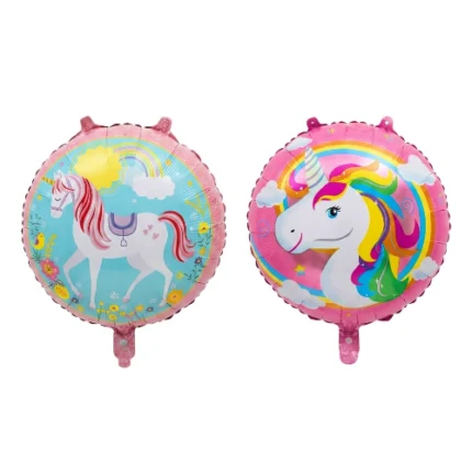 Pack de 50 Globos de Unicornio 18"
