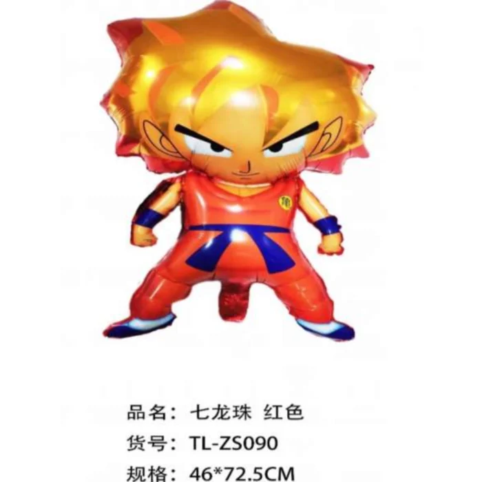 Pack de 50 Globos de Goku Super Saiyan de Dragon Ball Z - Imagen 1