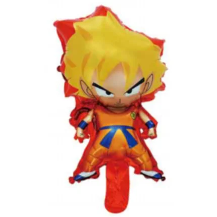 Pack de 50 Globos de Goku Super Saiyan Mini Forma