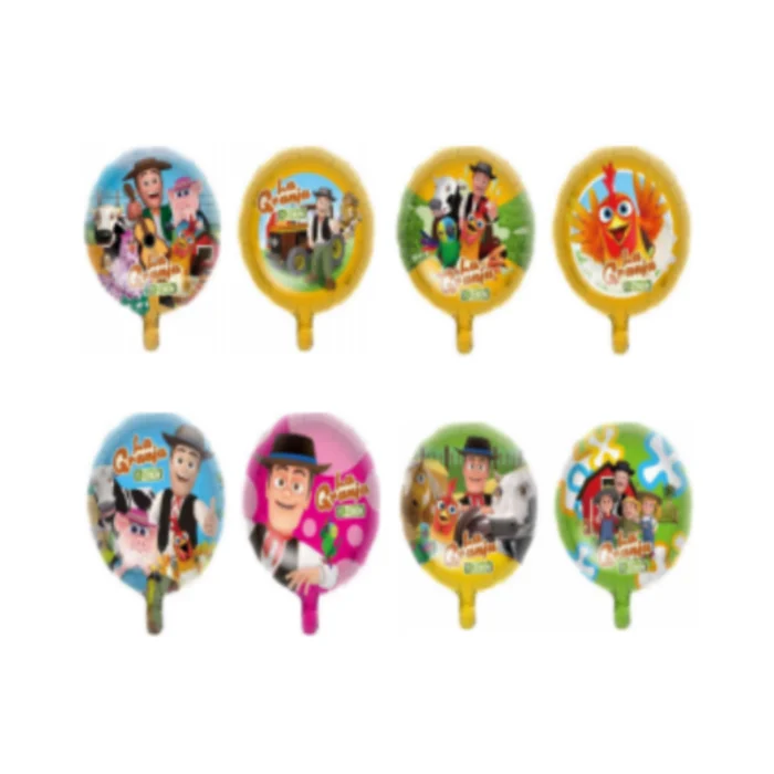 Pack de 50 Globos de La Granja de Zenón 10" - Imagen 1