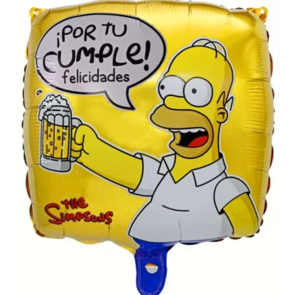 Pack de 50 de Globos de Homero "Por tu Comple" 18"