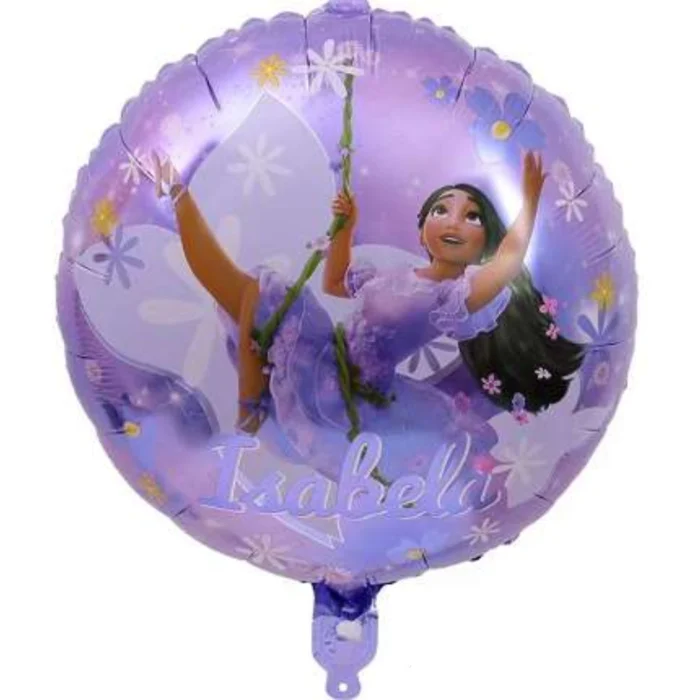 Pack de 50 Globos de Isabela Madrigal de Encanto 18" - Imagen 1