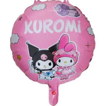 Pack de 50 Globos de Kurumi y My Melody 18"
