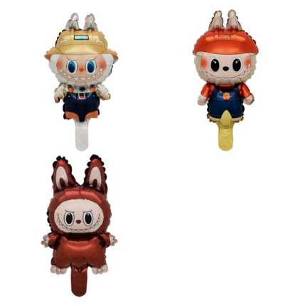 Pack de 50 Globos de Labubus Mini Forma