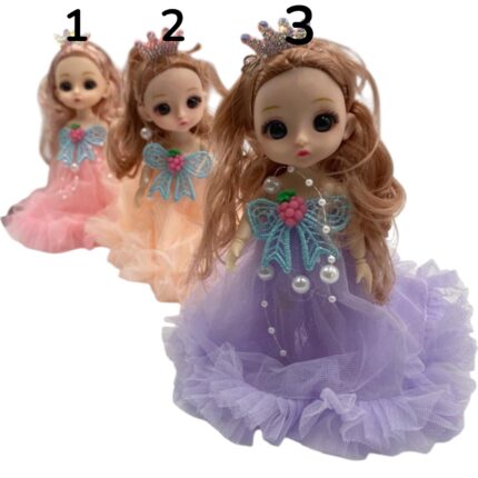 Llaveros de Muñeca Con Distintos Colores De Vestida