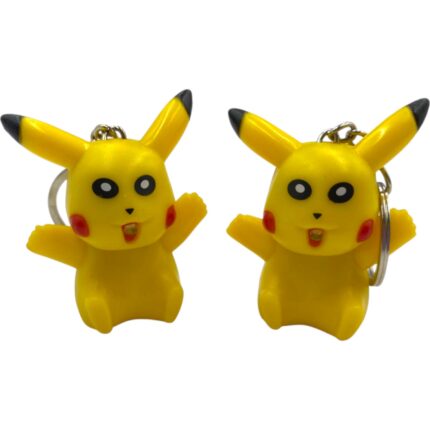 Llavero de Pikachu Con Luz Led y Sonido