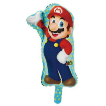 Pack de 50 Globos de Mario Mini Forma