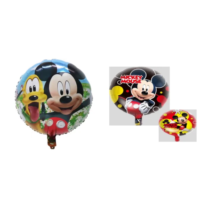 Pack de 50 Globos de Mickey Mouse 18" - Imagen 1