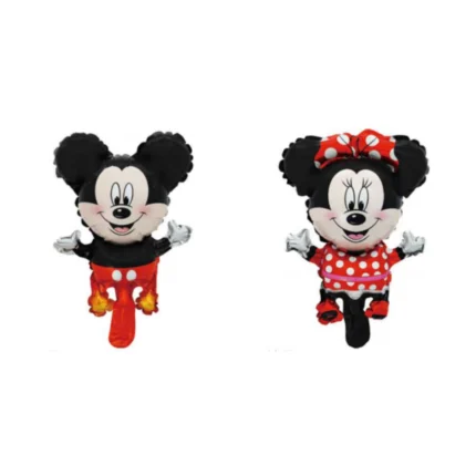 Pack de 50 Globos de Mickey y Minnie de Disney Mini Forma