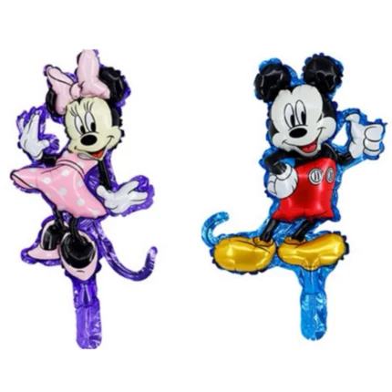 Pack de 50 Globos de Mickey y Minnie Mini Forma
