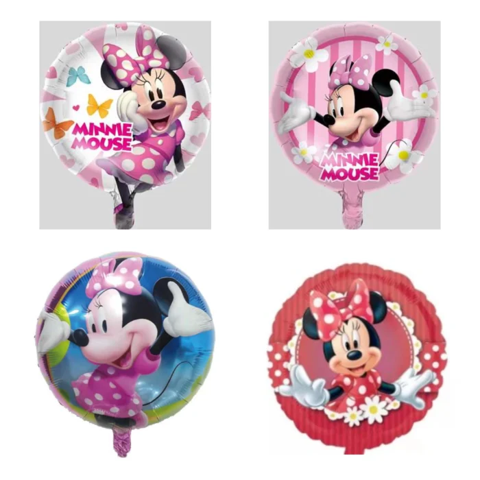 Pack de 50 Globos de Minnie Mouse 18" - Imagen 1