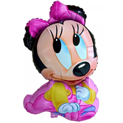Pack de 50 Globos de Baby Minnie Mouse