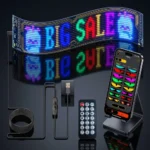Panel LED Matrix Flexible Programable con Control Bluetooth por App 20*64