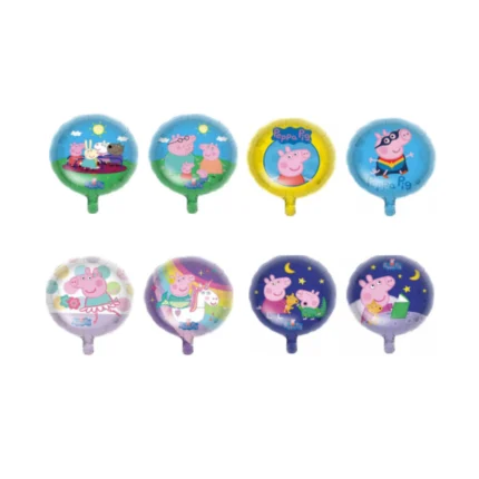 Pack de 50 Globos de Peppa Pig 10"