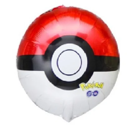 Pack de 50 Globos de Pokebola Pokemon 18"