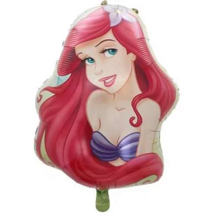 Pack de 50 Globos de la Princesa Ariel de Disney